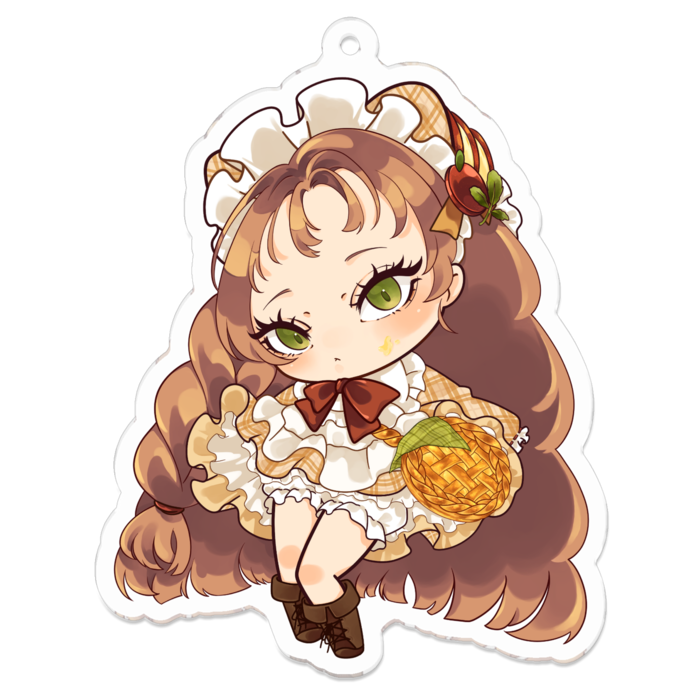 アクリルキーホルダー - 70 x 70 (mm)