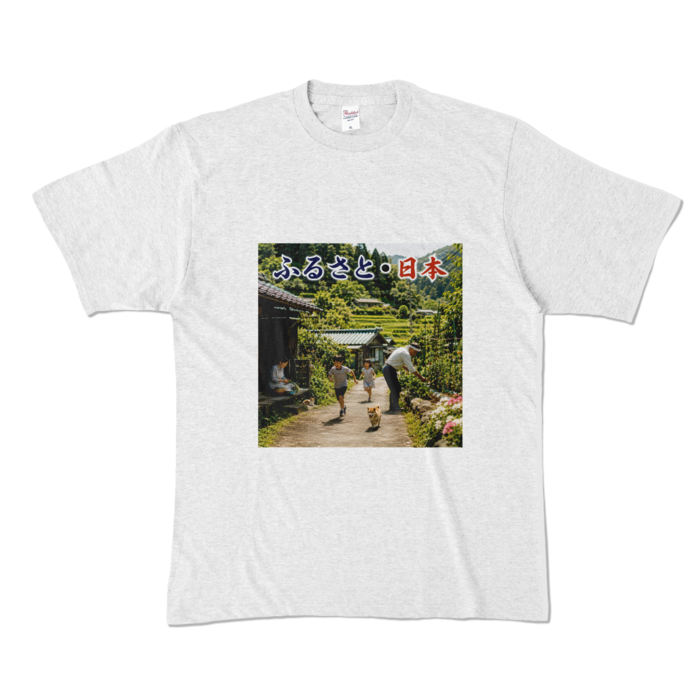 カラーTシャツ - XL - アッシュ （淡色）