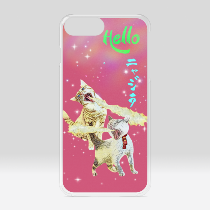 クリアiPhoneケース - iPhone 6 Plus / 7 Plus / 8 Plus