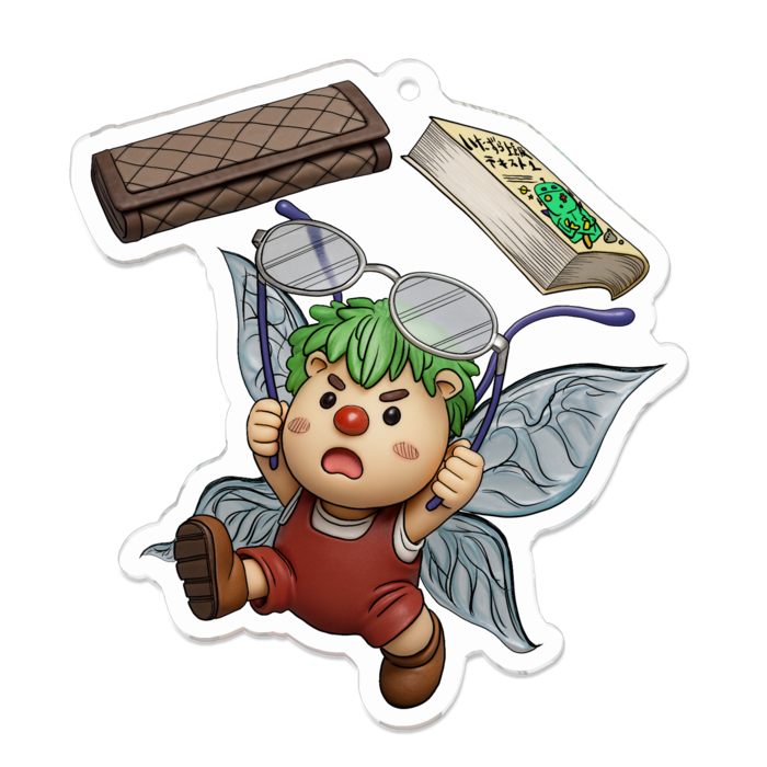 アクリルキーホルダー - 70 x 70 (mm)