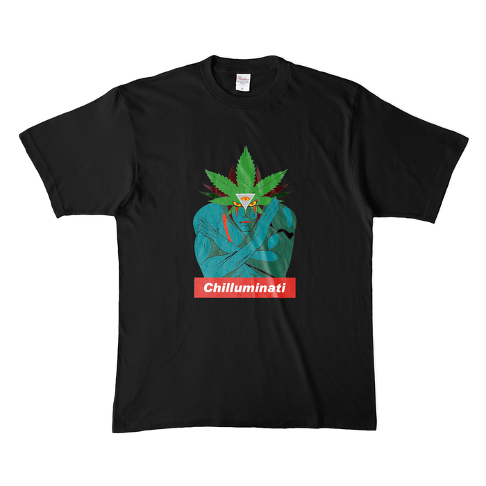 カラーTシャツ(濃色) - XL - ブラック