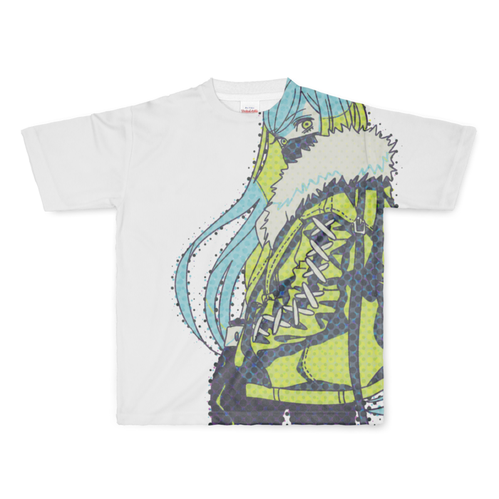 フルグラフィックTシャツ - L - 正面印刷のみ