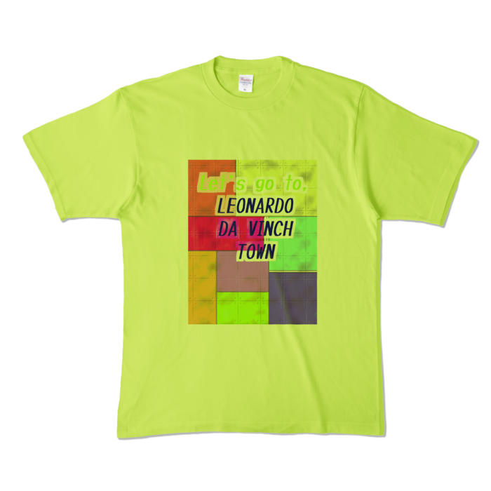 カラーTシャツ - XL - ライトグリーン (淡色)(1)