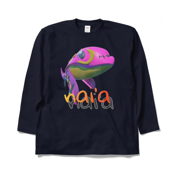 ロングスリーブTシャツ - XL - ネイビー