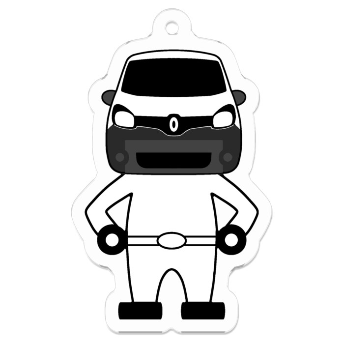 アクリルキーホルダー - 50 x 50 (mm)