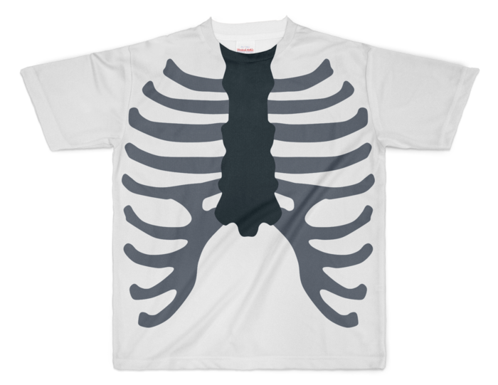 フルグラフィックTシャツ - XL - 正面印刷のみ