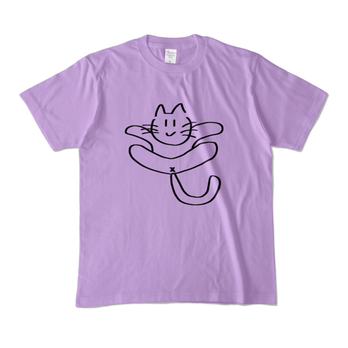 カラーTシャツ - M - ライトパープル (淡色)