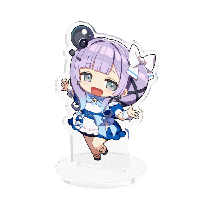 黒蝶しんじゅ　アクリルフィギュア - 70x70mm