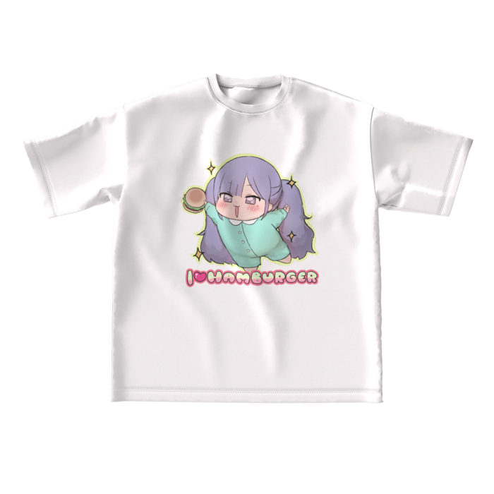 ビッグシルエットTシャツ - L - ホワイト
