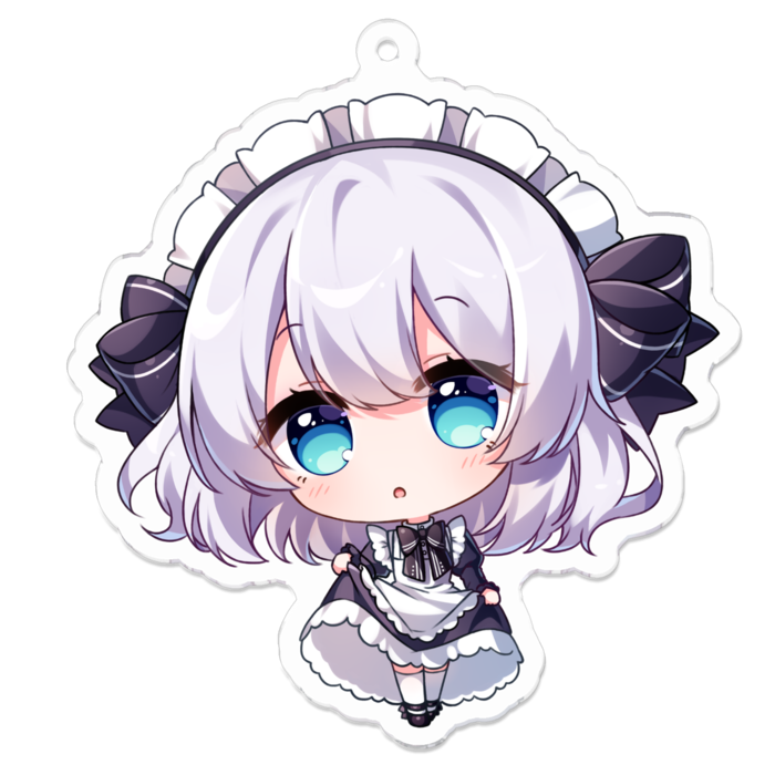 アクリルキーホルダー - 70 x 70 (mm)