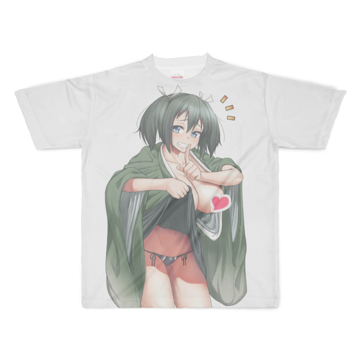 フルグラフィックTシャツ - XL - 正面印刷のみ