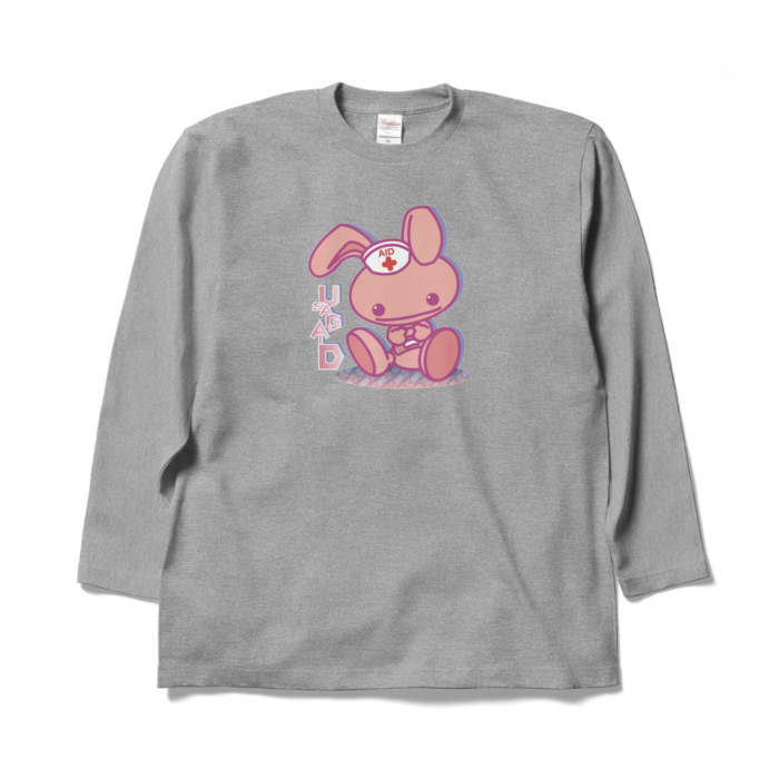 ロングスリーブTシャツ - XL - 杢グレー