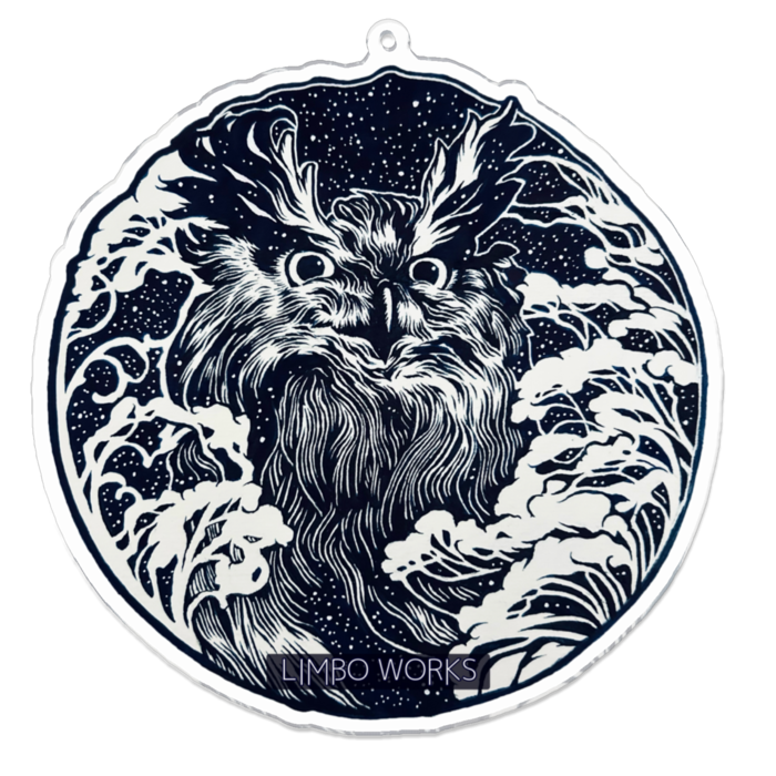 アクリルキーホルダー（コーティング） - 100 x 100 (mm)