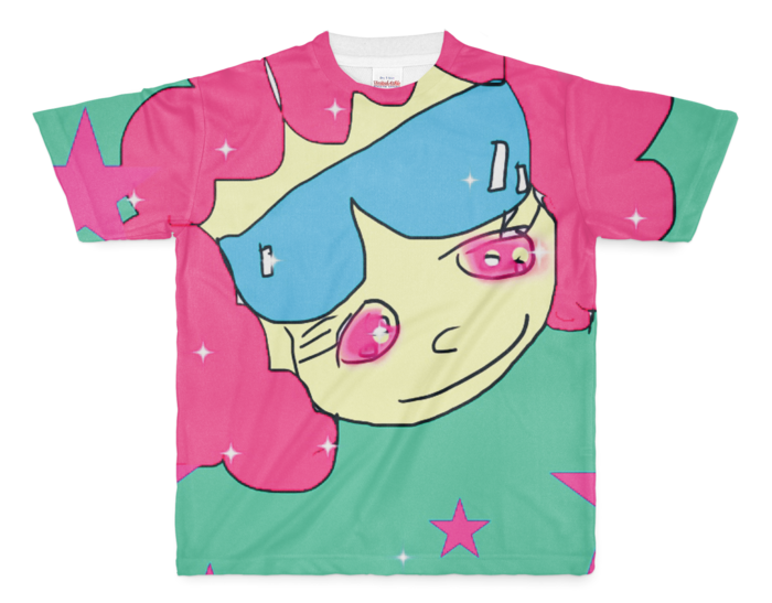 フルグラフィックTシャツ - M - 正面印刷のみ