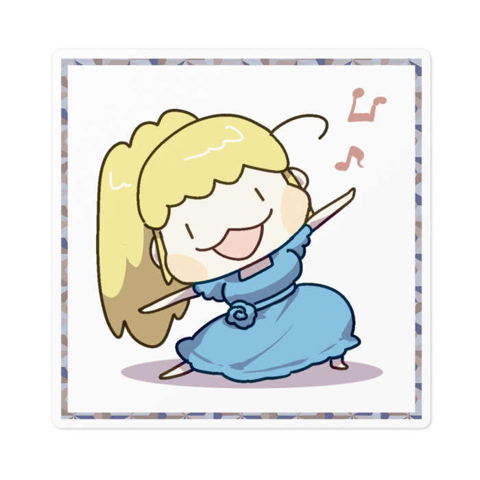 【ステッカー】ともに踊り明かすンナさん