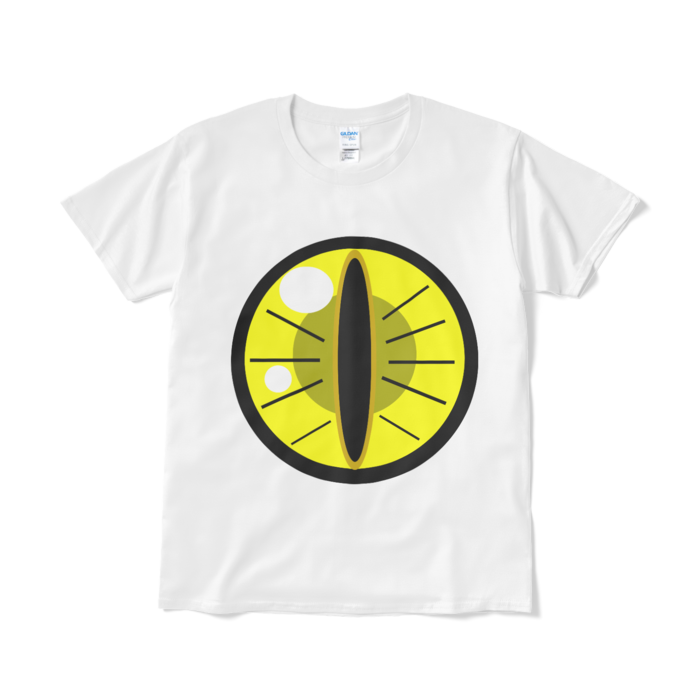 めだまビーストTシャツ(イエロー)（短納期） - L - ホワイト