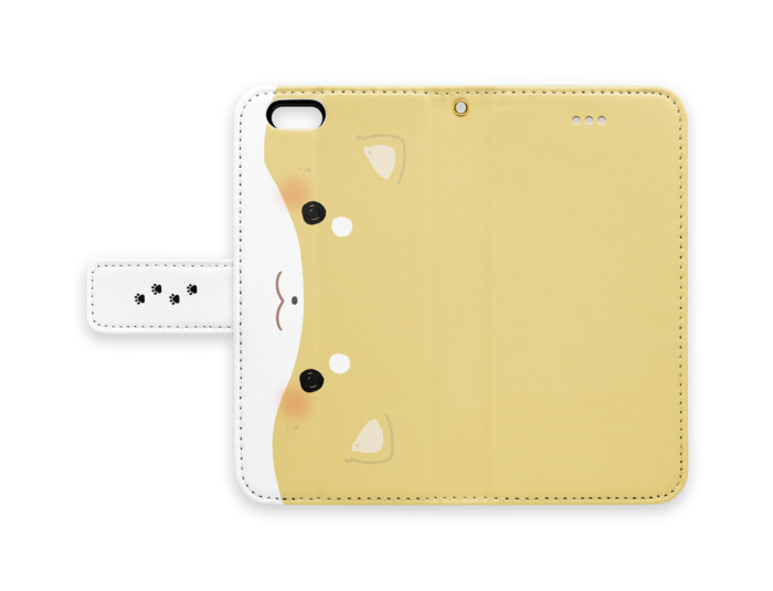 手帳型iPhoneケース - iPhone6 - ストラップ穴 あり