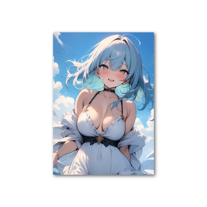 フォト風カード - 縦 - 片面