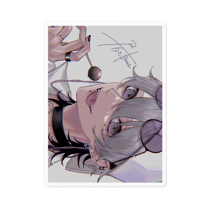 ステッカー - 100 x 100 (mm)