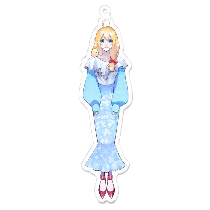 アクリルキーホルダー - 100 x 100 (mm)