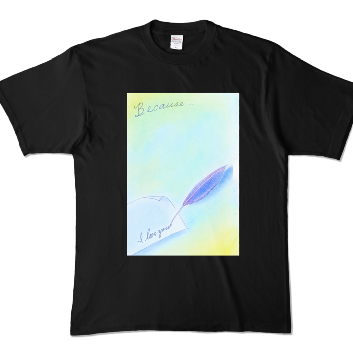 カラーTシャツ - XL - ブラック (濃色)