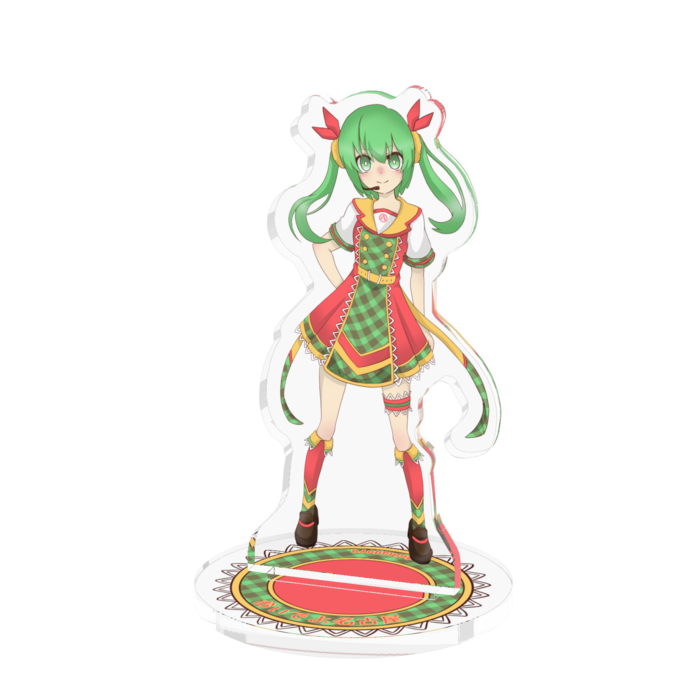 おいなごアクリルフィギュア - 70x70mm