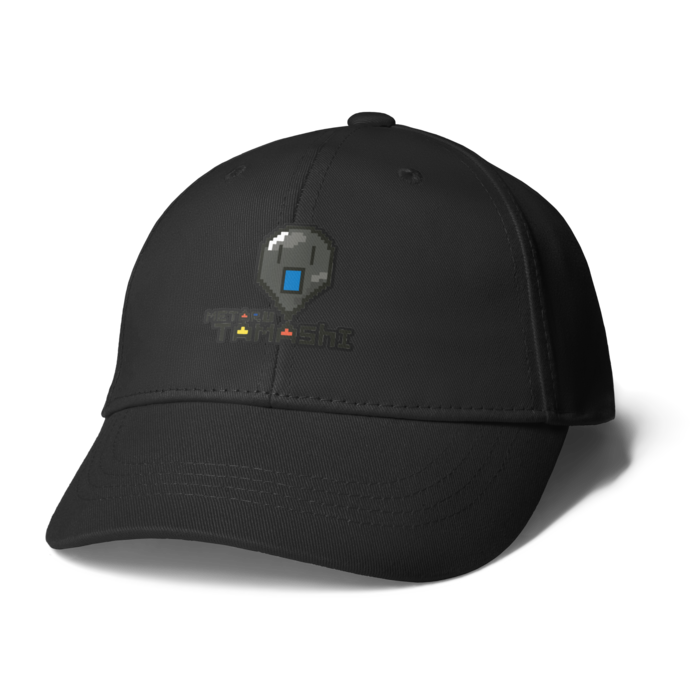 キャップ - ブラック