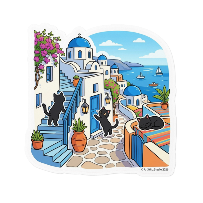 ステッカー - 160 x 160 (mm)