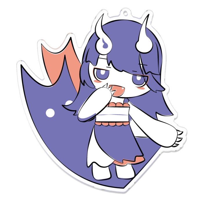 アクリルキーホルダー - 100 x 100 (mm)