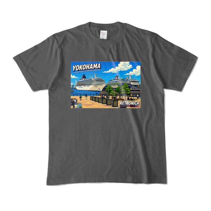 カラーTシャツ - M - チャコール (濃色)