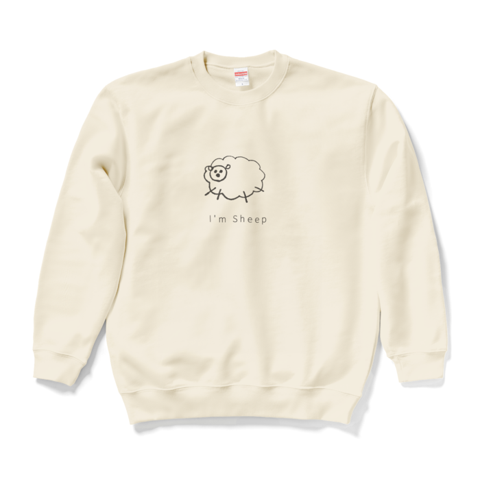 スウェット - L - ナチュラル