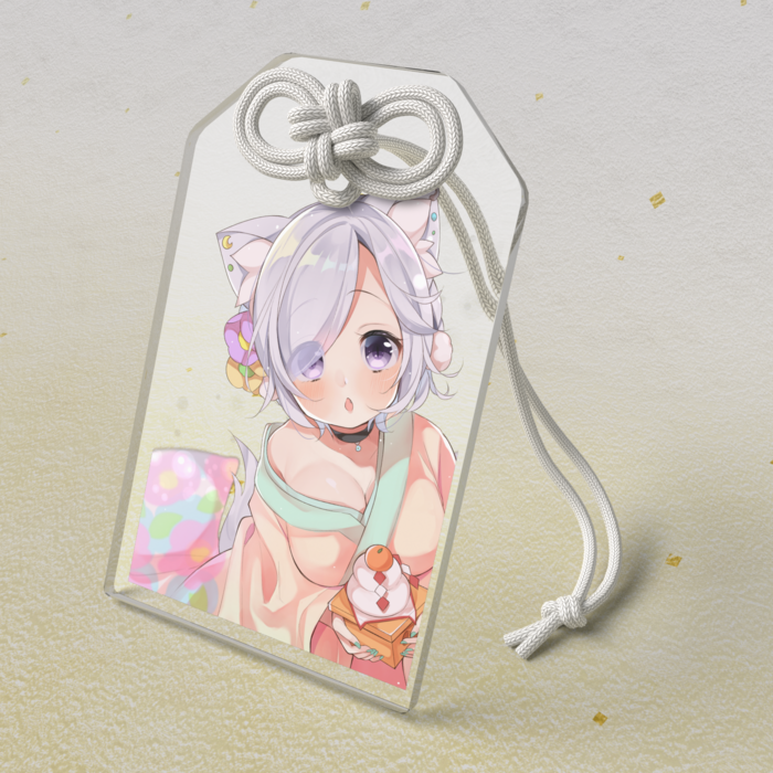 アクリルお守り - 50 × 80mm(1)