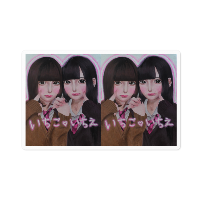 ステッカー - 100 x 100 (mm)