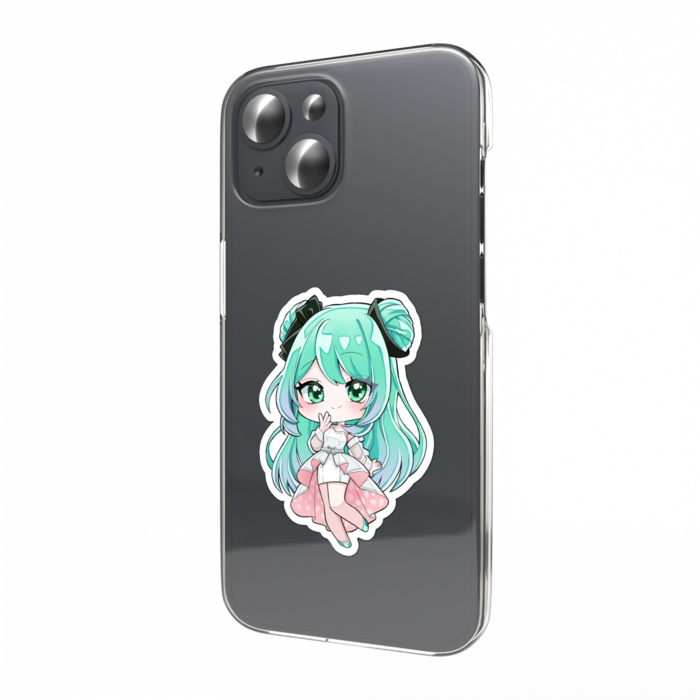 スマホステッカー - にっこり