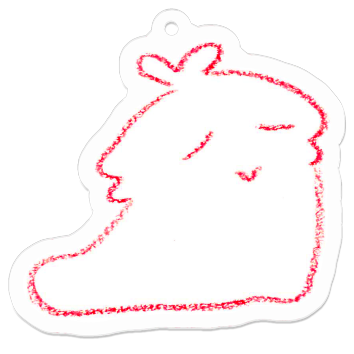 アクリルキーホルダー - 50 x 50 (mm)(1)