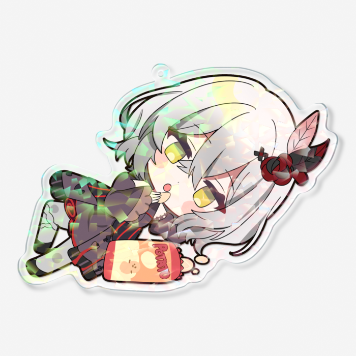 ホログラムアクリルキーホルダー - 100 × 100mm