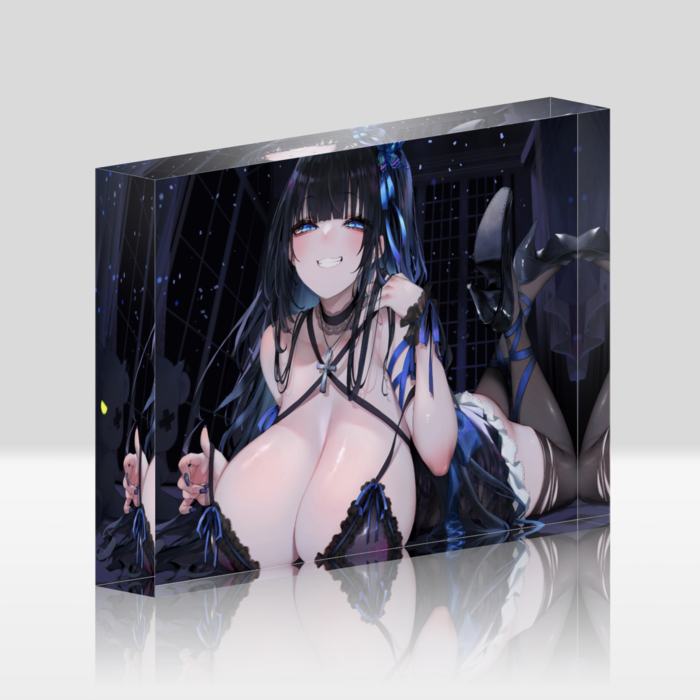 ๑ƕアクリルブロック【夜】