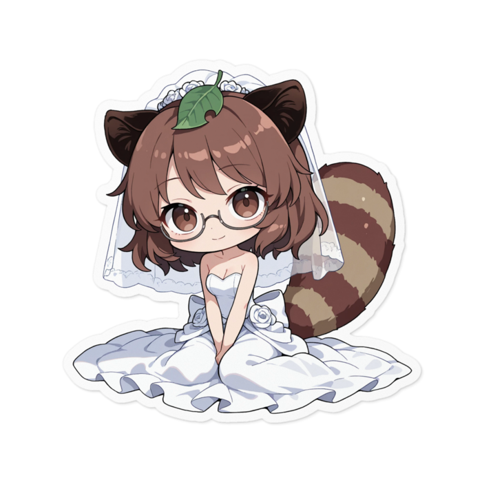 ステッカー - 100 x 100 (mm)(キャラのみ)