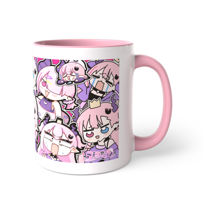 ツートンカラーマグカップ - 直径 8.2cm / 高さ 9.5cm