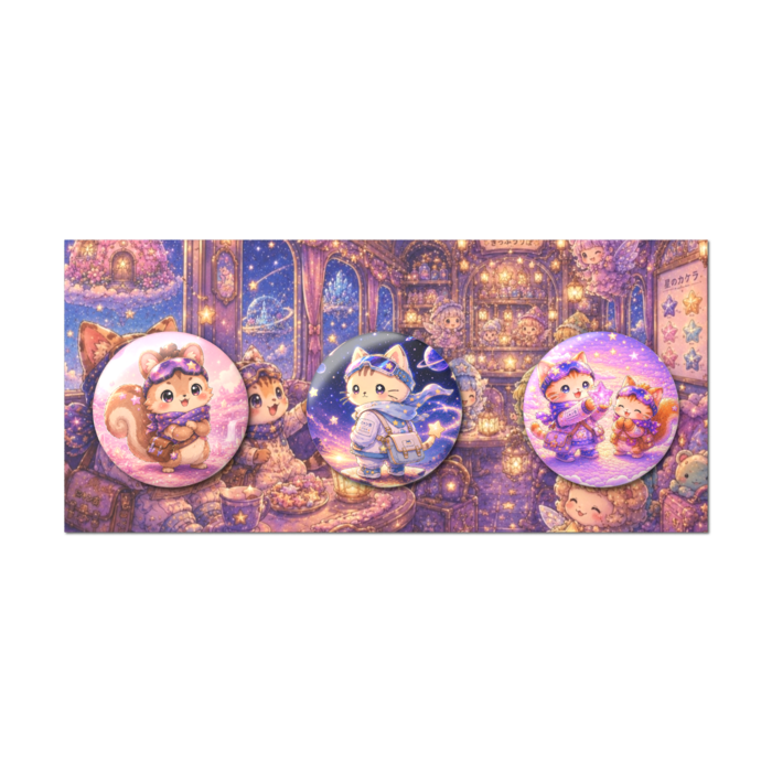 缶バッジセット - 3個セット