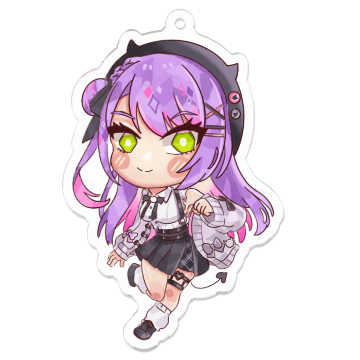 アクリルキーホルダー - 70 x 70 (mm)