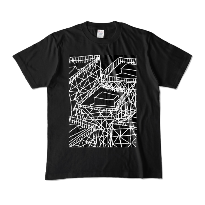 カラーTシャツ - M - ブラック (濃色)