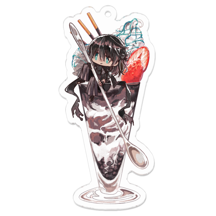 アクリルキーホルダー - 70 x 70 (mm)