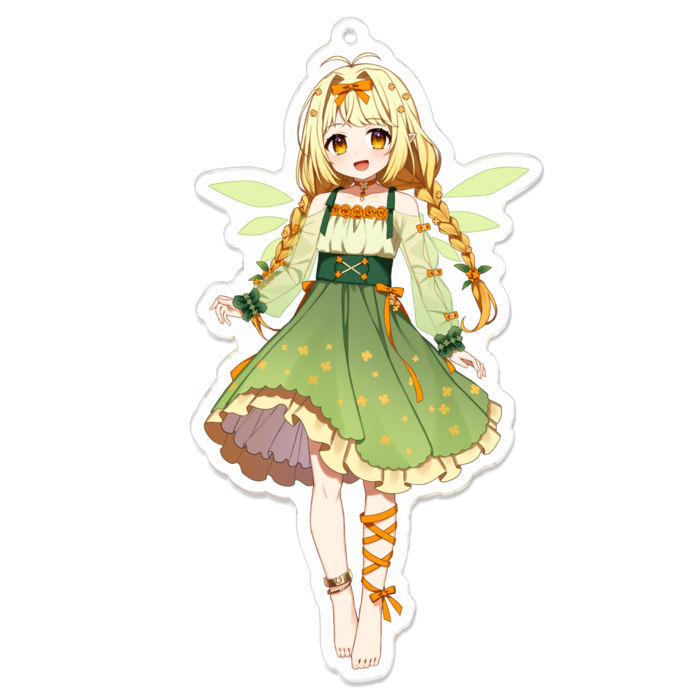 アクリルキーホルダー - 100 x 100 (mm)