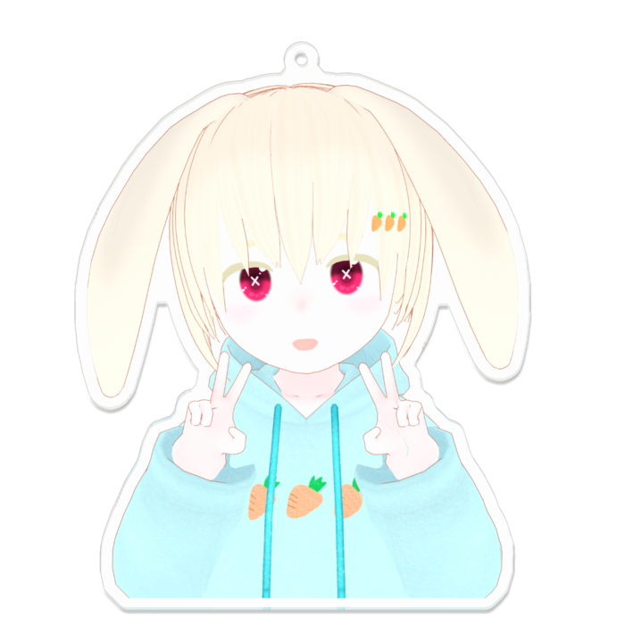 アクリルキーホルダー - 100 x 100 (mm)
