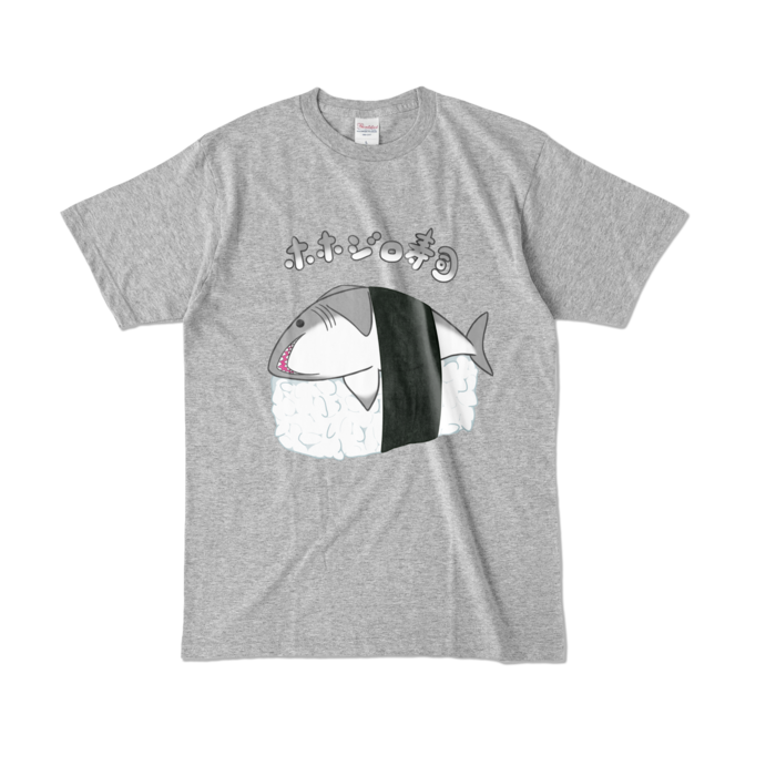 カラーTシャツ - L - 杢グレー (濃色)