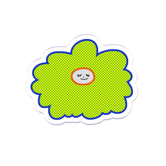 アクリルバッジ - 50 x 50 (mm)