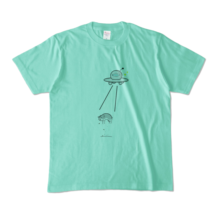 カラーTシャツ - M - アイスグリーン (淡色)