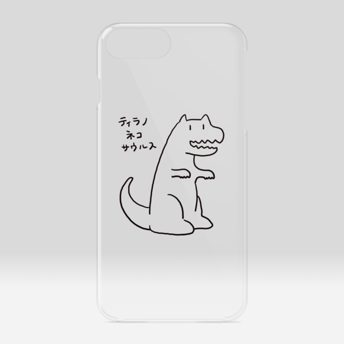 クリアiPhoneケース - iPhone 6 Plus / 7 Plus / 8 Plus