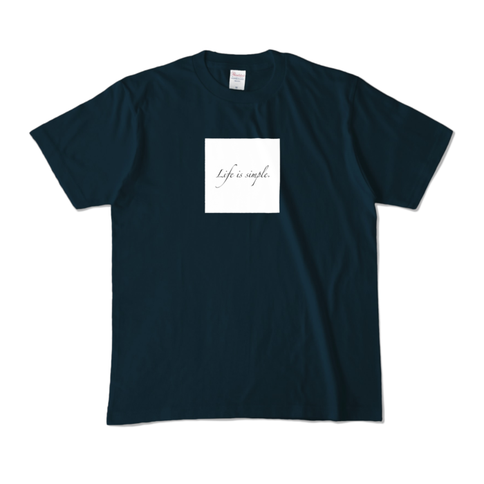 カラーTシャツ - M - ネイビー (濃色)